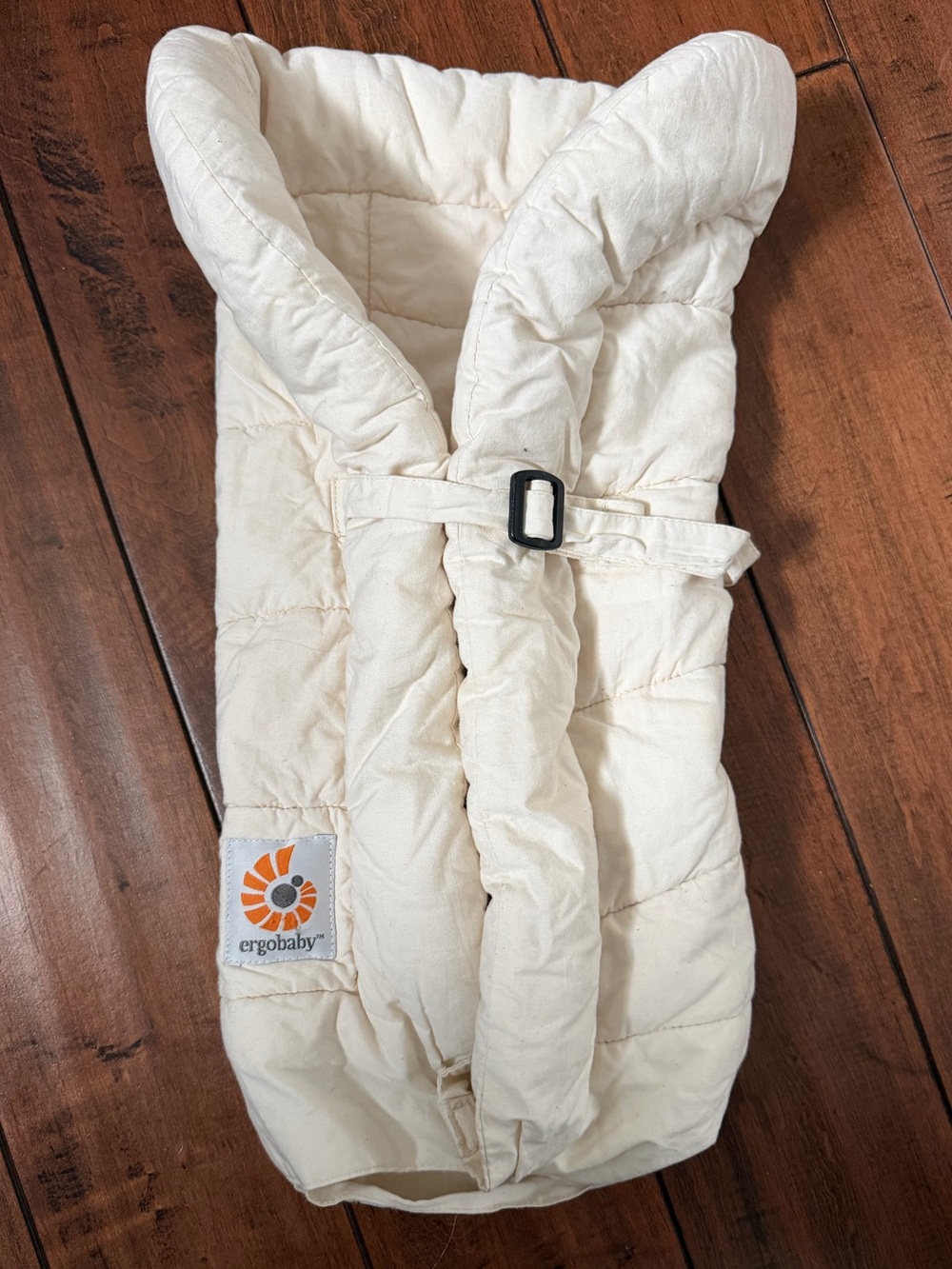 Ergobaby Cream Quilted Puffer Carrier Insert with Strap